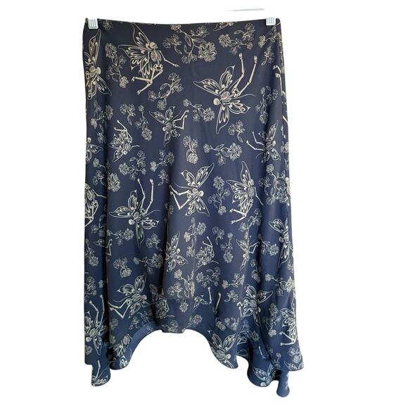 Thorn And Fable Skirt Whimsigoth Fairygrunge DarkFairy Skeletons Butterflies S - Picture 1 of 7